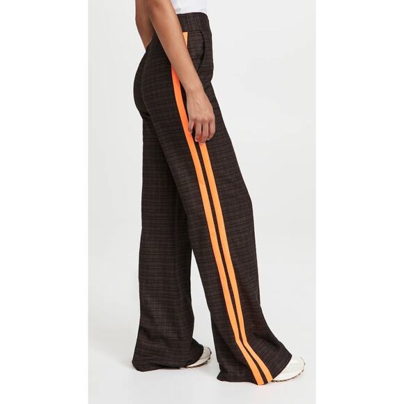 Alice + Olivia Dylan Plaid High Waist Wide Leg Pants - Picture 4 of 16